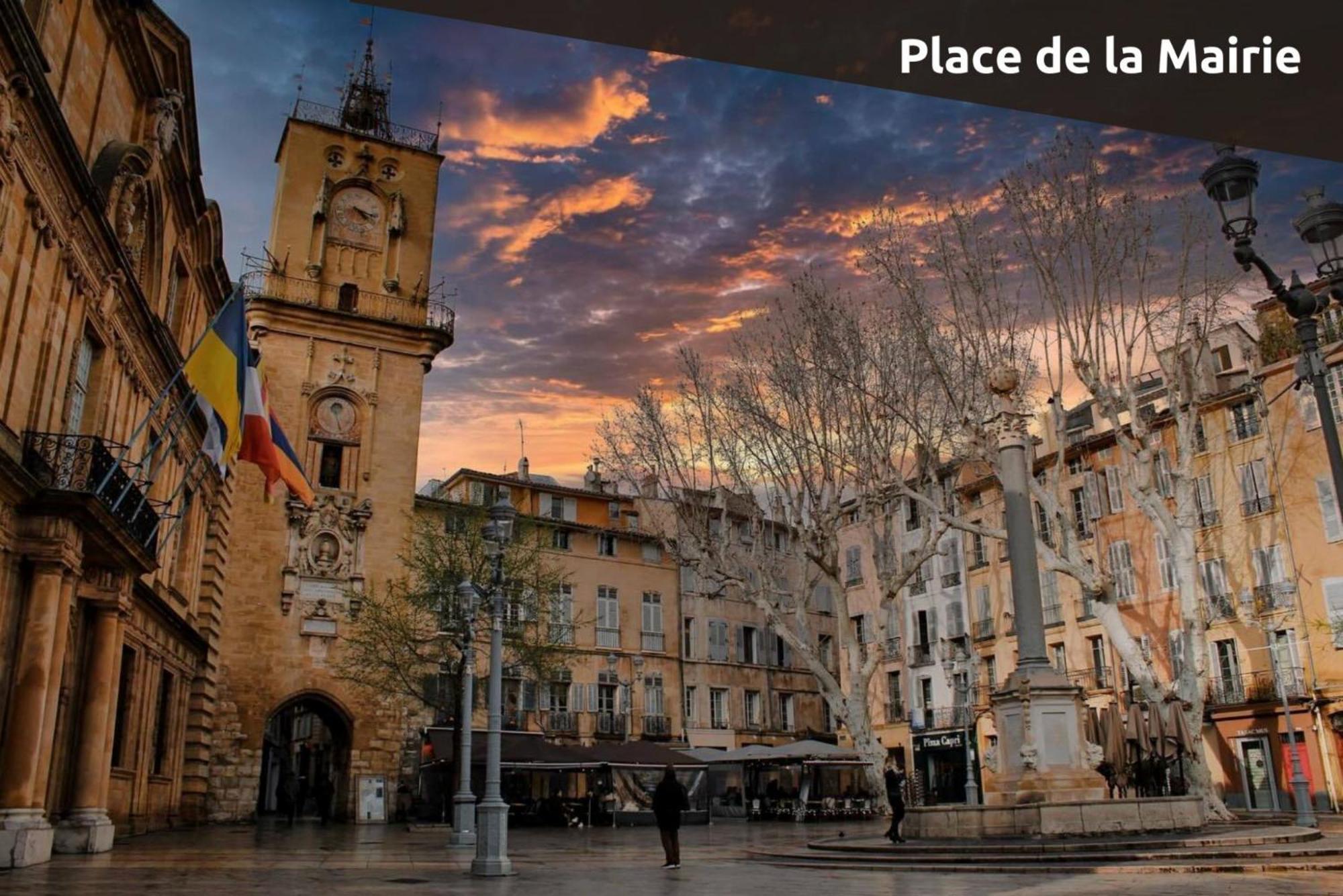 Le Petit Saint Esprit - Centre Ville - Calme - Lumineux - Fibre Экс-ан-Прованс Экстерьер фото